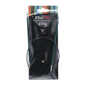 KnitPro Zing Rondbreinaalden 60cm 3,25mm