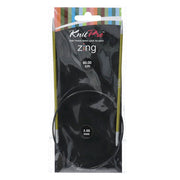 KnitPro Zing Rondbreinaalden 60cm 3,50mm