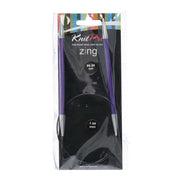 KnitPro Zing Rondbreinaalden 60cm 7,00mm