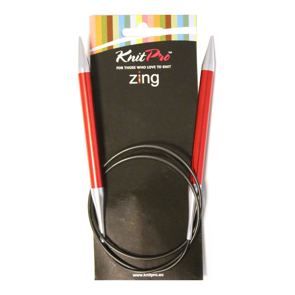 Zing rondbreinaald cm - gemaakt met KnitPro Zing Rondbreinaalden 80cm 3,75mm