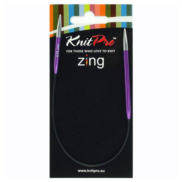 KnitPro Zing Sokken Rondbreinaalden 25cm 4,5mm