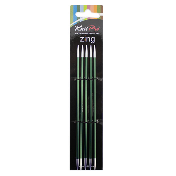 KnitPro Zing Sokkennaalden 15cm 3,0 mm