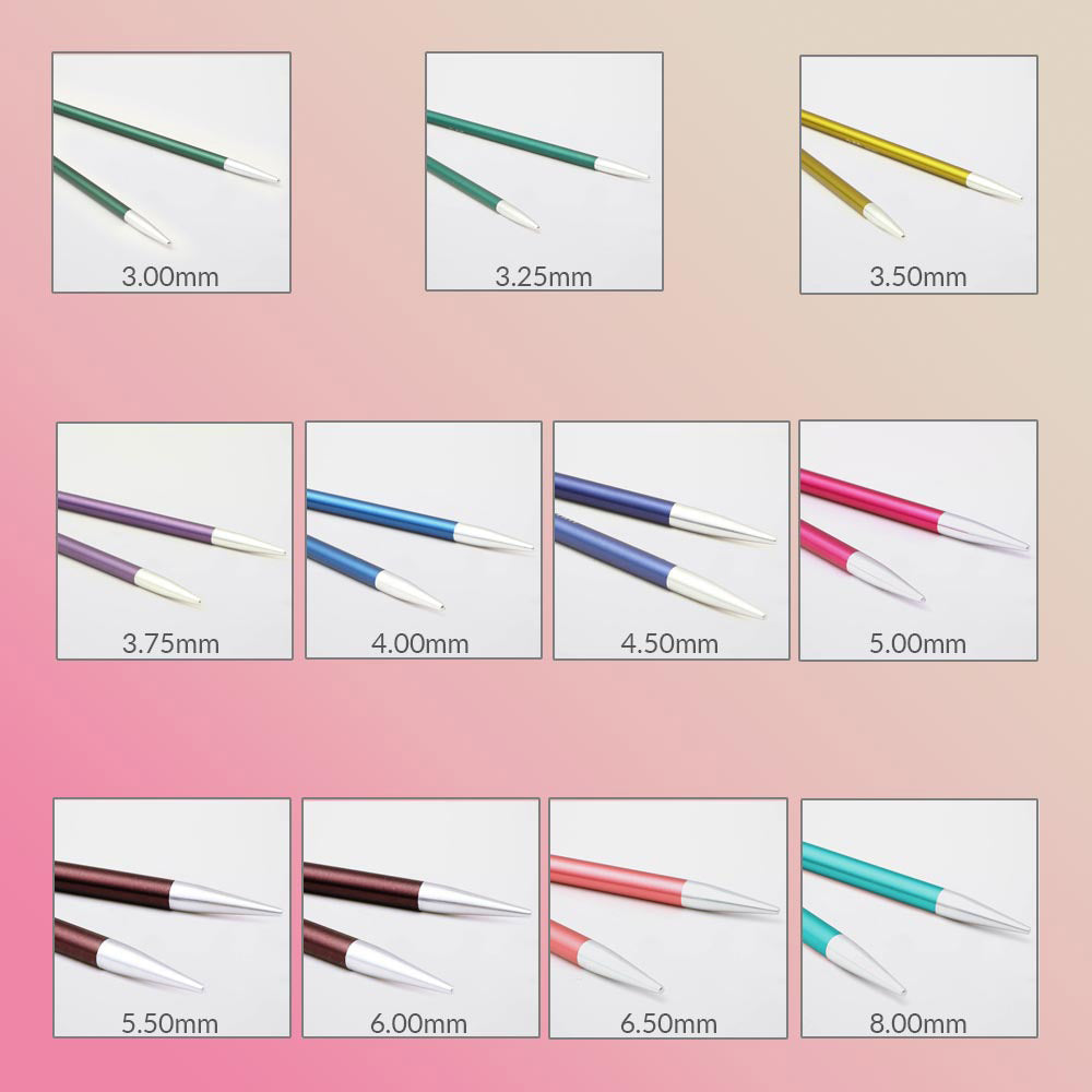 KnitPro Zing Special Regal set 10cm 3-8mm verwisselbare punten (5)
