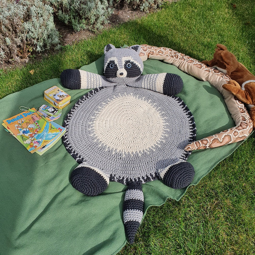Knuffelkleed Little Racoon Haakpakket