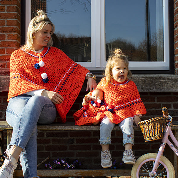 Koningsdag Poncho Haakpakket (10)