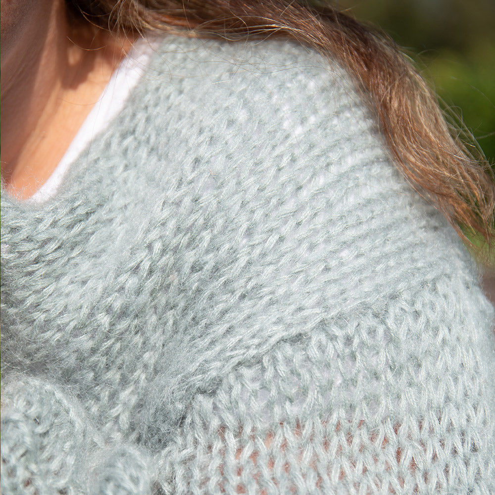 Kort vest — gemaakt met Kort Vest Breipakket Elegant (2)