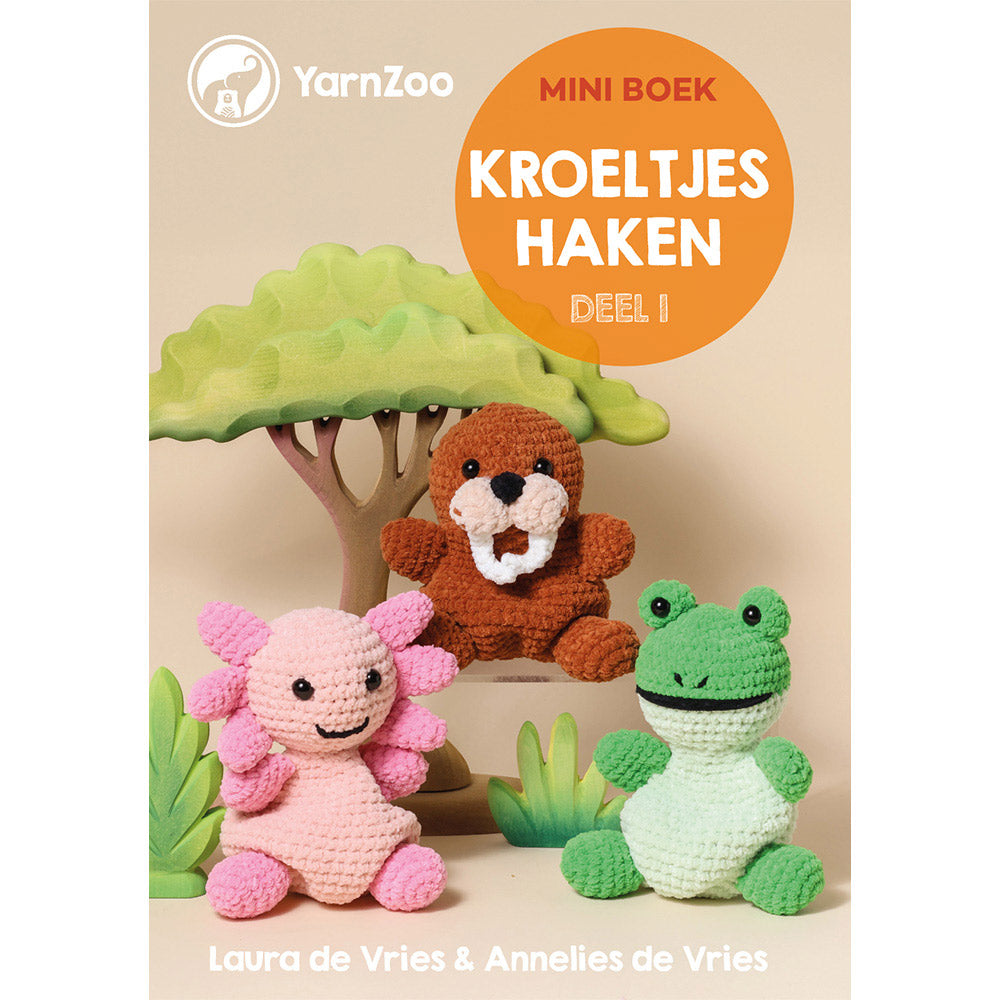 Voorkant boek deel kroeltjes haken — gemaakt met Kroeltjes haken deel