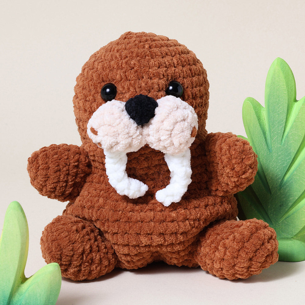 Kroeltjes haken deel 1 - Walrus Wout - YarnZoo