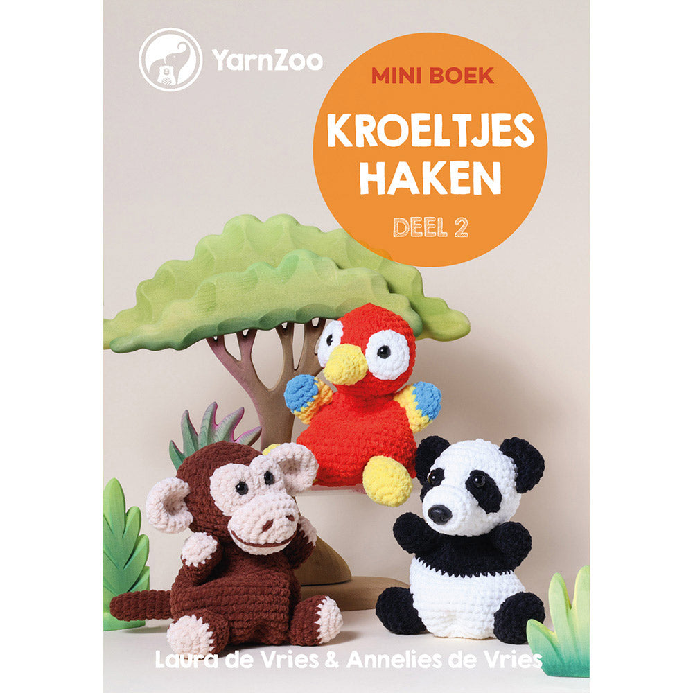 Voorkant boek deel kroeltjes haken — gemaakt met Kroeltjes haken deel