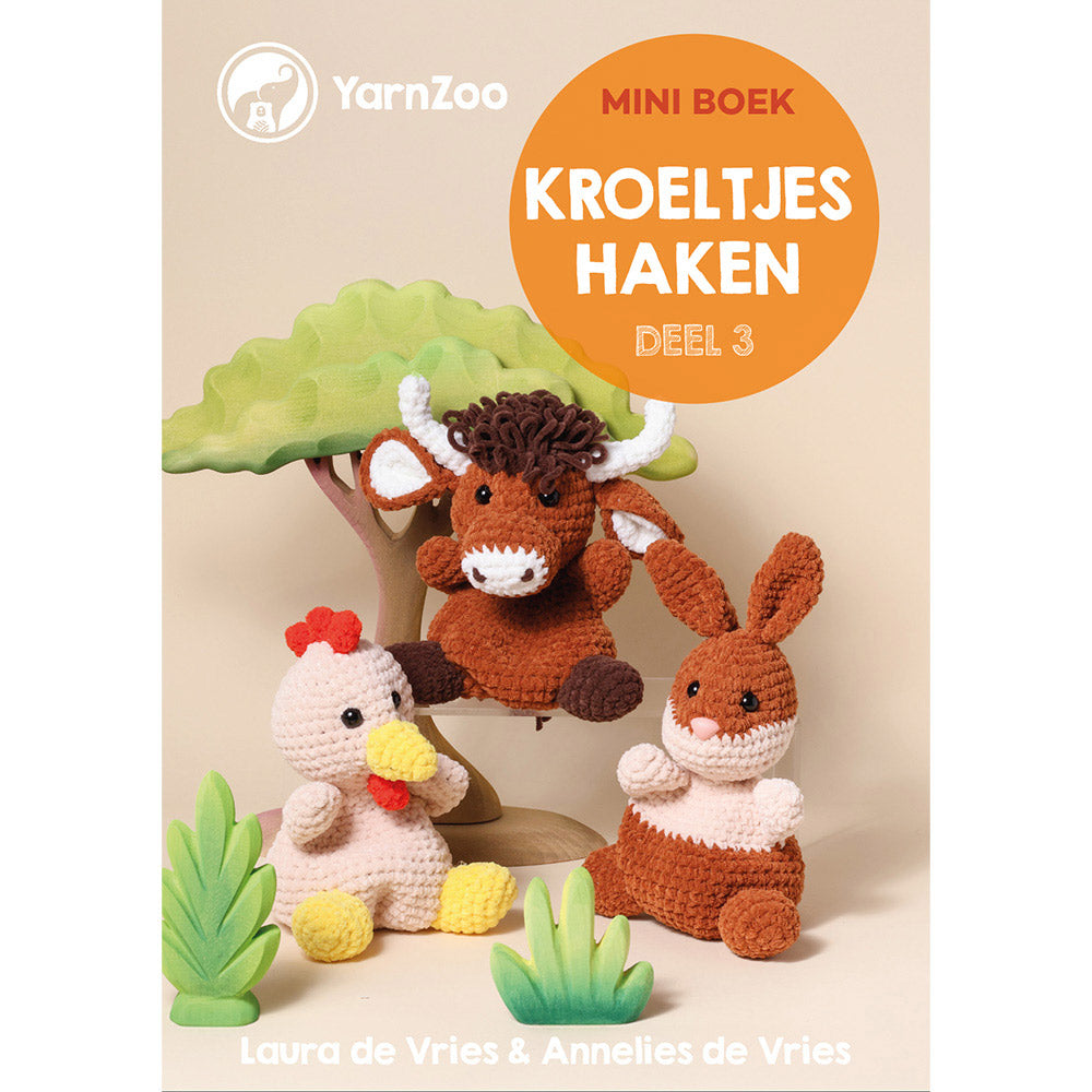 Voorkant boek deel kroeltjes haken — gemaakt met Kroeltjes haken deel