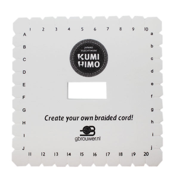 Kumihimo Disc Vierkant 14x14cm