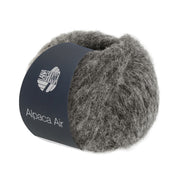 Lana Grossa Alpaca Air 011 Antraciet