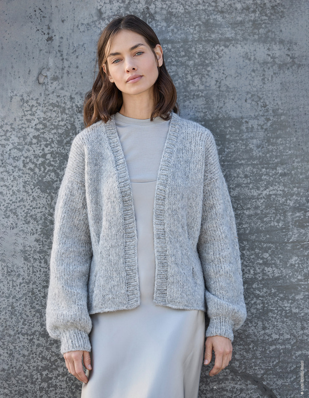 Hw lookbook lana grossa mf — gemaakt met Lana Grossa Alpaca Air - Lana Grossa Alpaca Air 028 Pastelblauw