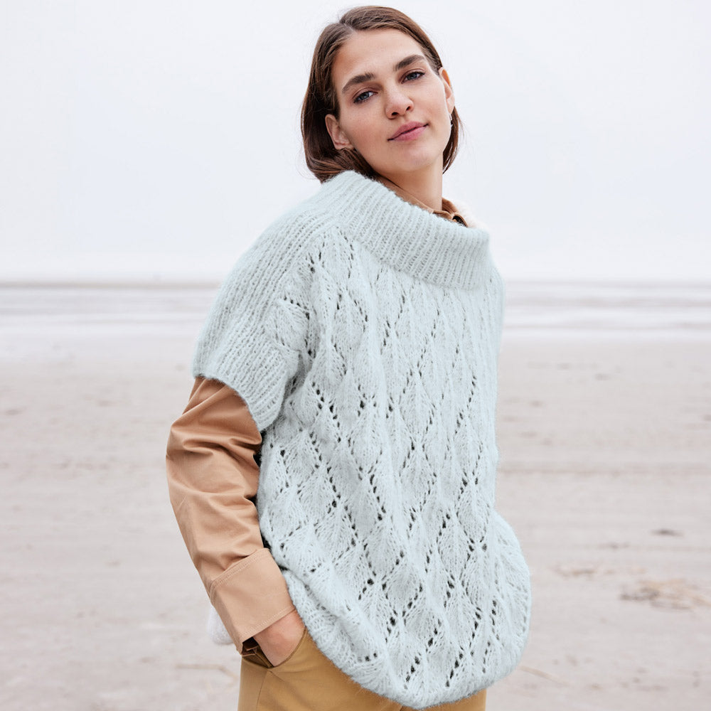 Alpaca air — gemaakt met Lana Grossa Alpaca Air (4) - Lana Grossa Alpaca Air 028 Pastelblauw