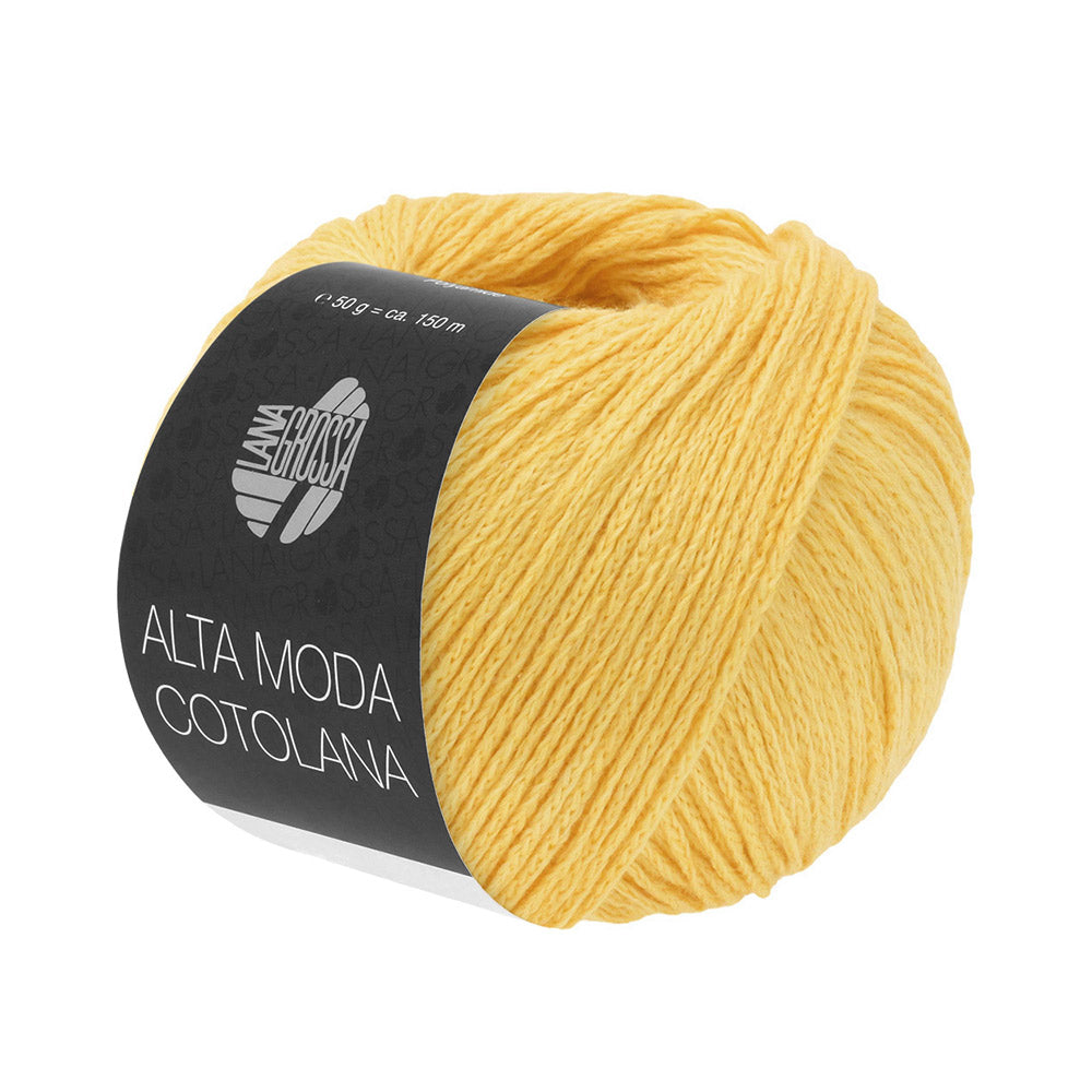 Lana Grossa Alta Moda Cotolana 061 Lichtgeel