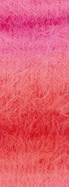Basta mista lana grossa — gemaakt met Lana Grossa Basta Mista - Lana Grossa Basta Mista 106 Roze/Roze/Zalm/Koraal/Rood