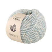 Lana Grossa Bottoni 006 Pastel Turquoise/Gebroken Wit