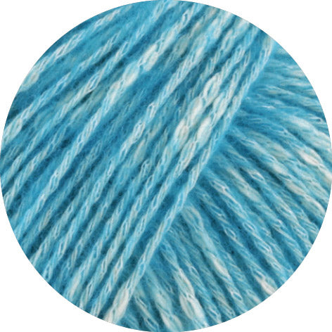 Natural knits bottoni lana grossa — gemaakt met Lana Grossa Bottoni - Lana Grossa Bottoni 009 Turquoise/Gebroken Wit