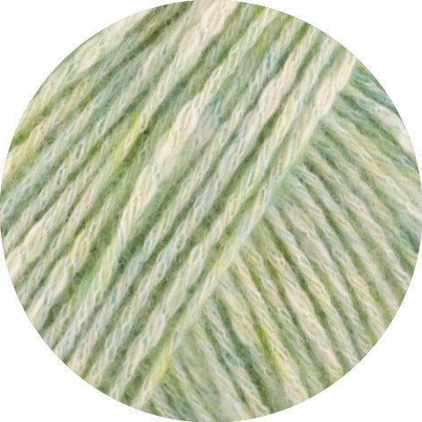 Natural knits bottoni lana grossa — gemaakt met Lana Grossa Bottoni - Lana Grossa Bottoni 011 Pastelgroen/Creme