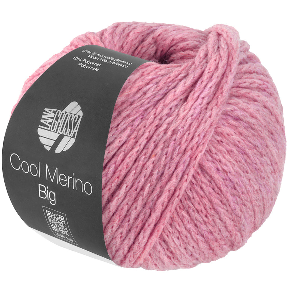 Bol Lana Grossa Cool Merino Big in kleur 231 Roze - Lana Grossa Cool Merino Big 231 Roze