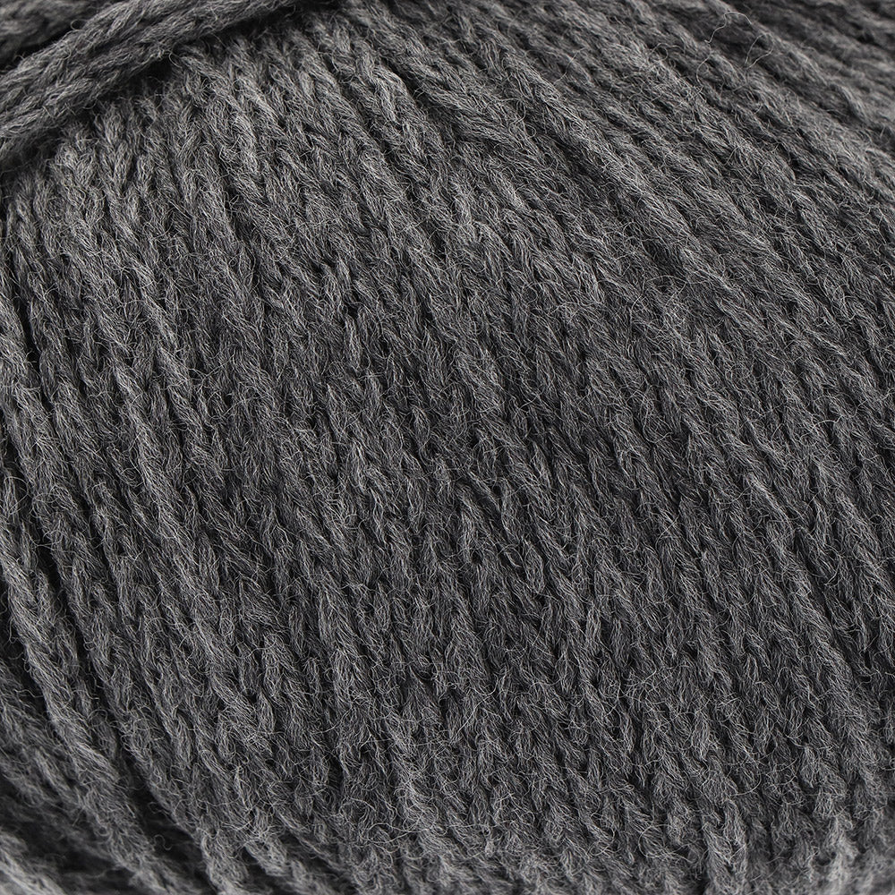 Lana Grossa Cool Merino Uni - Lana Grossa Cool Merino Uni 012 Donkergrijs