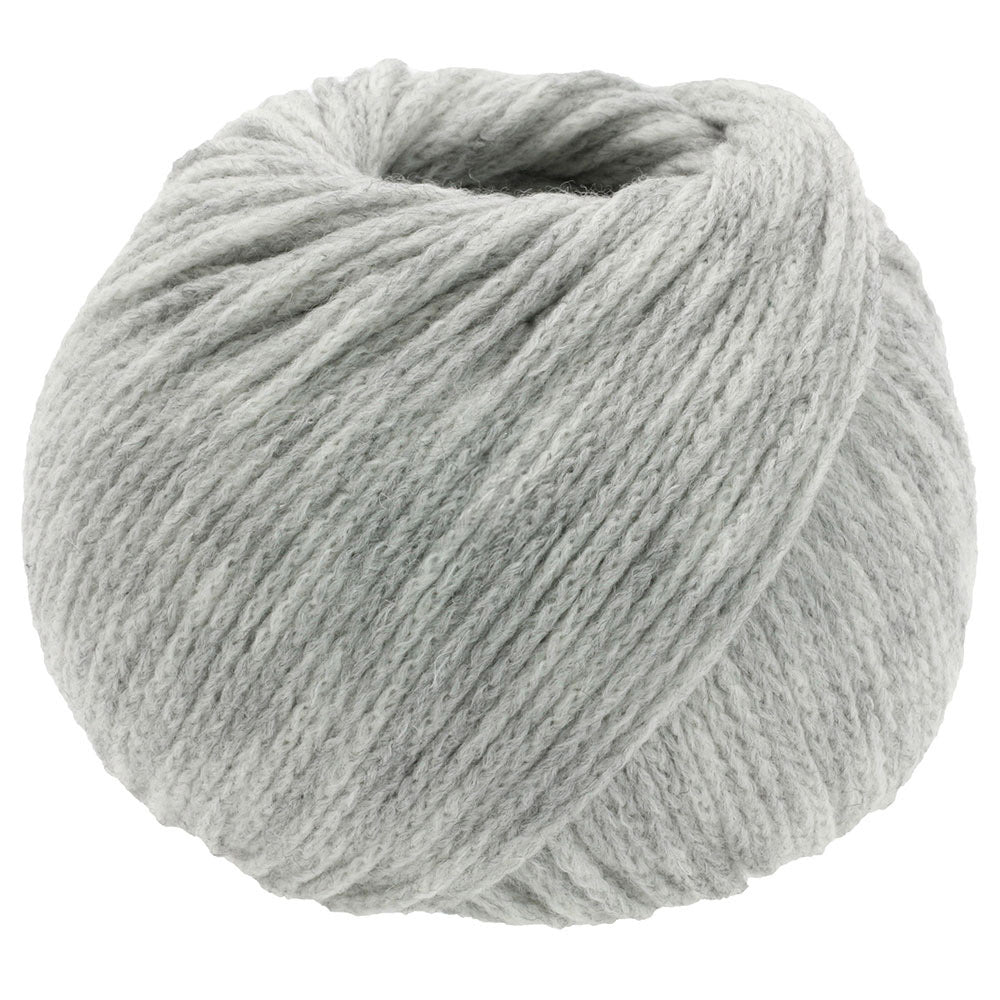 Lana Grossa Cool Merino Uni 013 Lichtgrijs