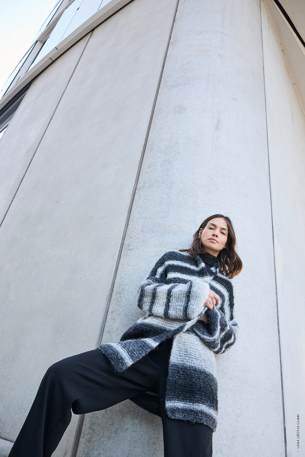 Hw lookbook lana grossa mf — gemaakt met Lana Grossa Cool Merino Uni (3) - Lana Grossa Cool Merino Uni 015 15 Wit