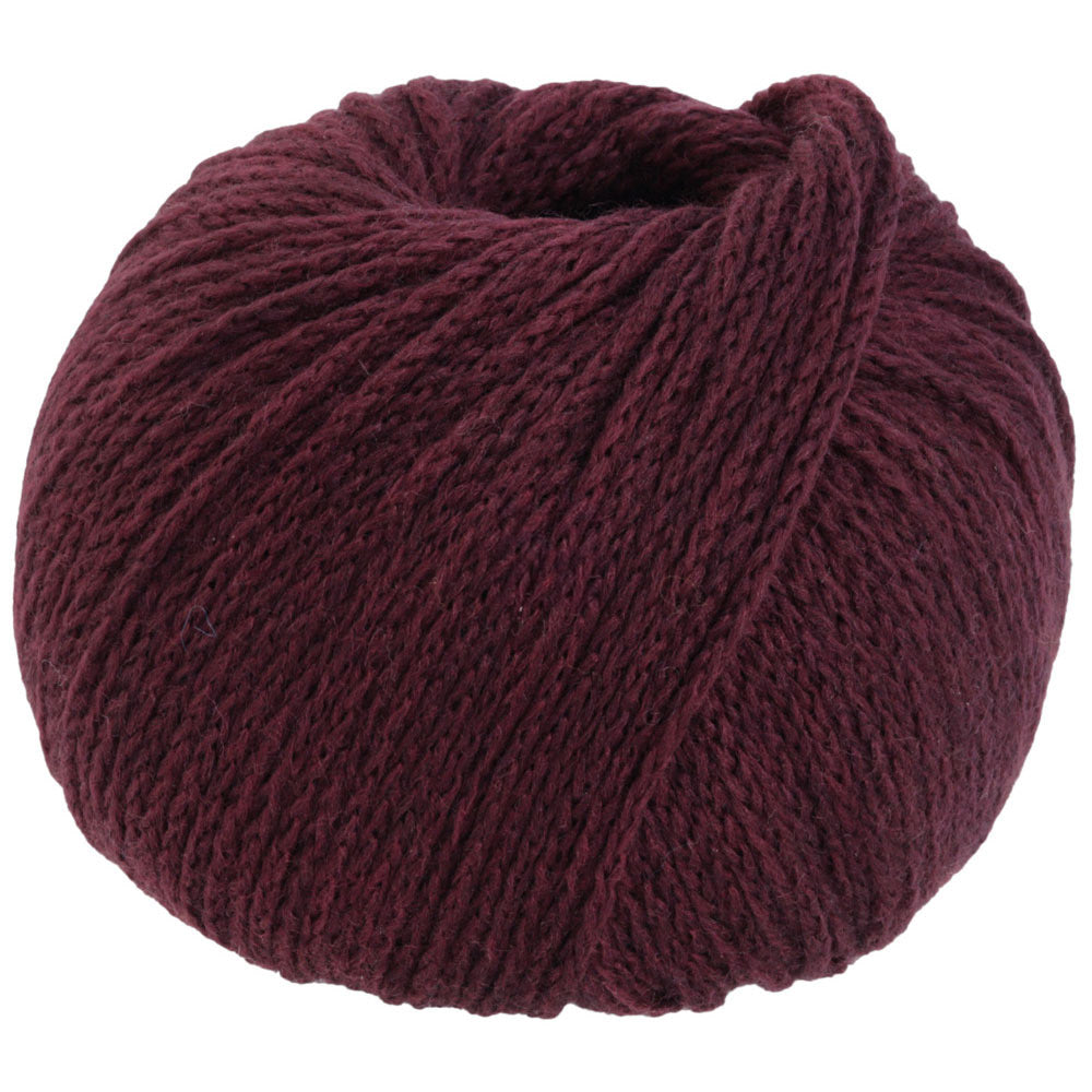 Lana Grossa Cool Merino Uni 028 Bruinrood