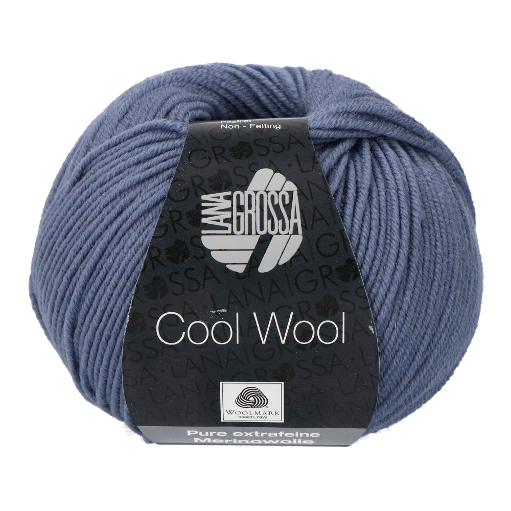 Lana Grossa Cool Wool 2037 Grijsblauw