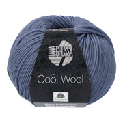 Lana Grossa Cool Wool 2037 Grijsblauw