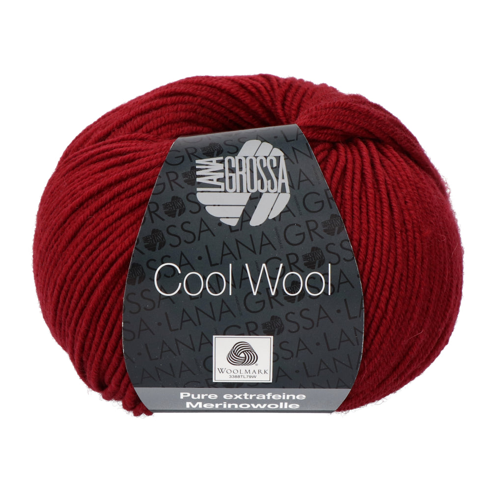 Lana Grossa Cool Wool 2068 Indisch Rood