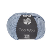 Lana Grossa Cool Wool 2102 Grijs Blauw