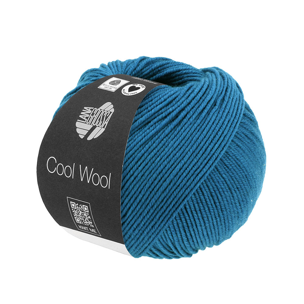 Lana Grossa Cool Wool 2108 Petrolblauw