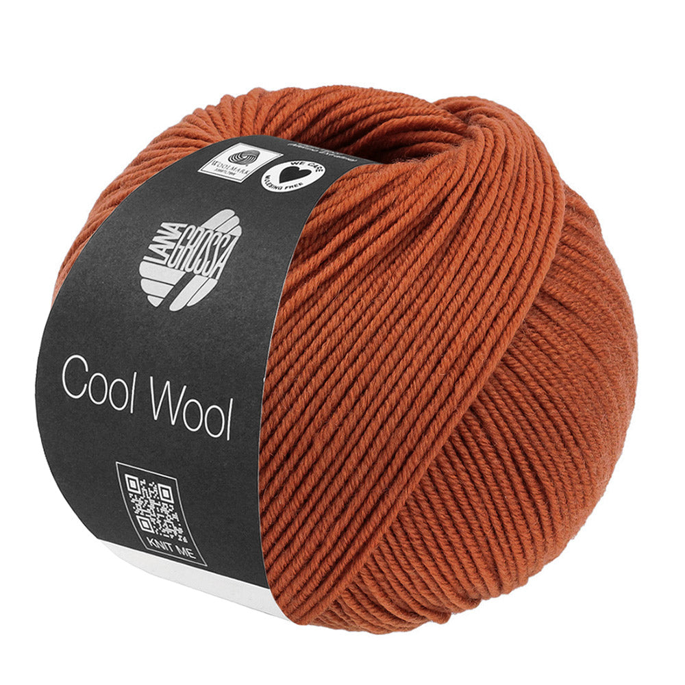 Lana Grossa Cool Wool 2125 Kaneelbruin