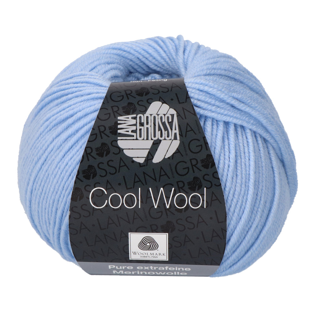 Lana Grossa Cool Wool 430 Lichtblauw