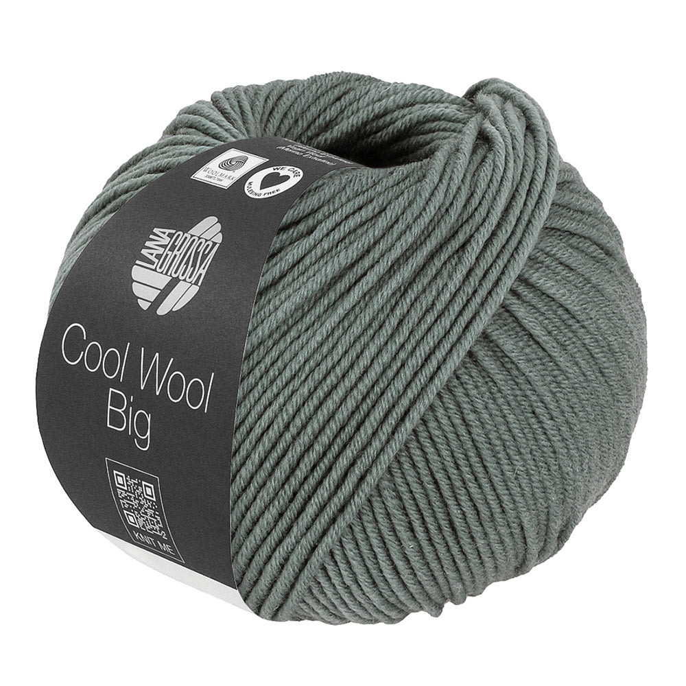 Lana Grossa Cool Wool Big 1040 Grijsgroen