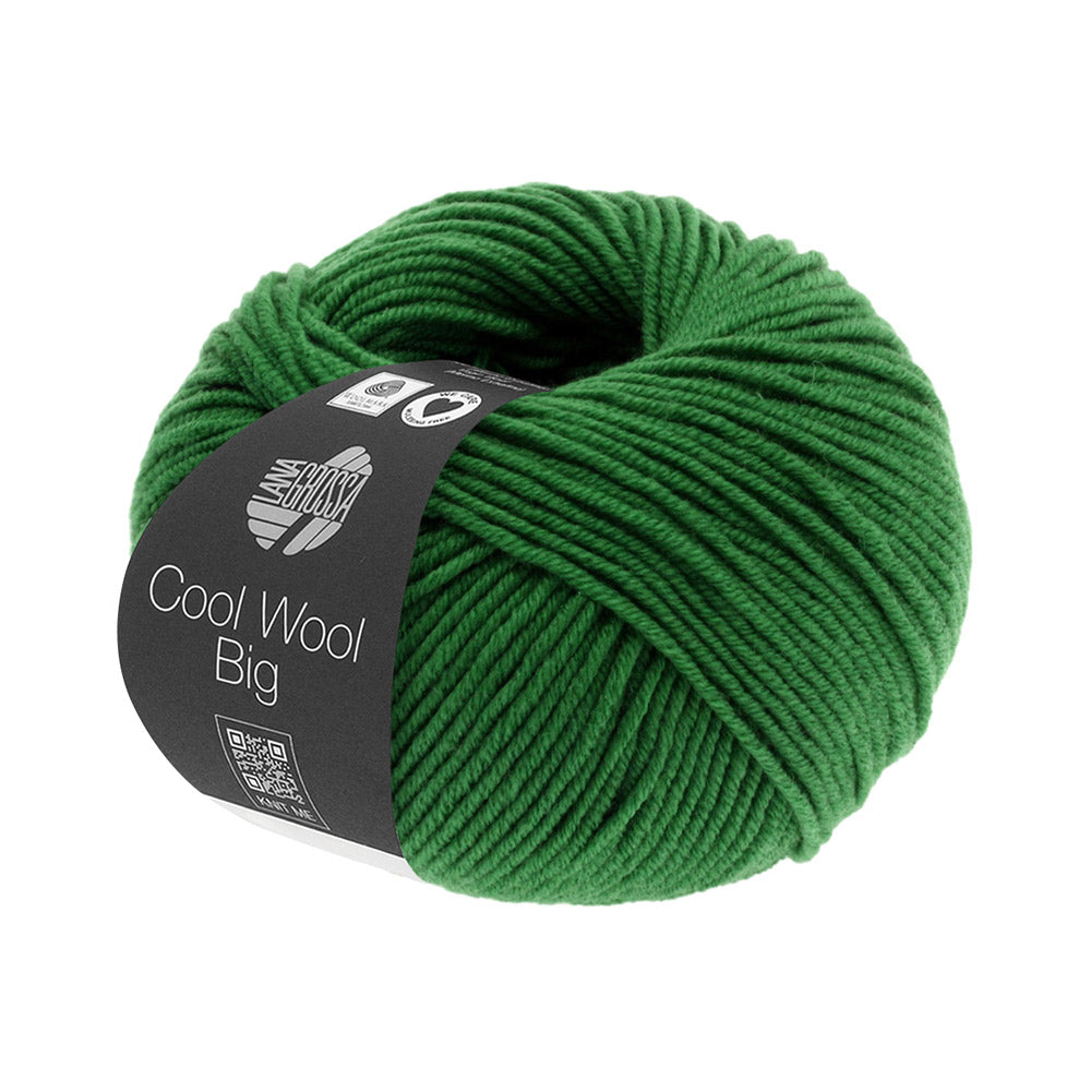 Lana Grossa Cool Wool Big 939 Donkergroen