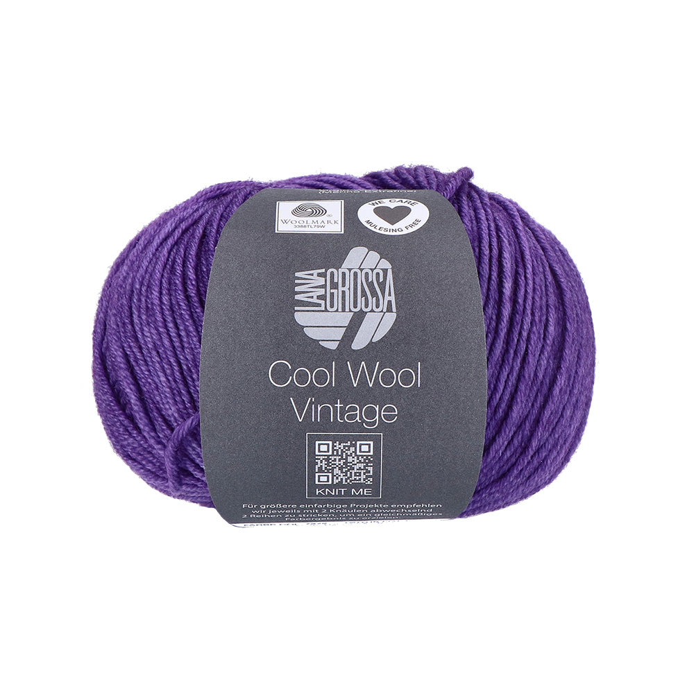 Lana Grossa Cool Wool Vintage 7372 Violet