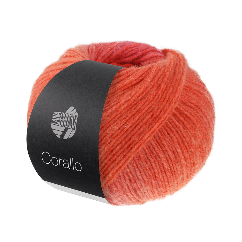 Lana Grossa Corallo 002 Framboos/Rood
