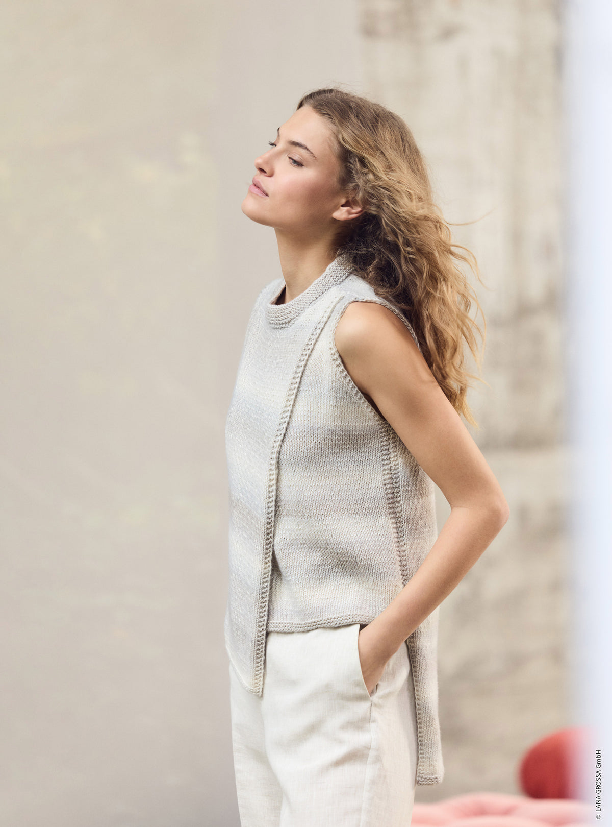 Fs lookbook lana grossa mf — gemaakt met Lana Grossa Corallo (2) - Lana Grossa Corallo 002 Framboos/Rood