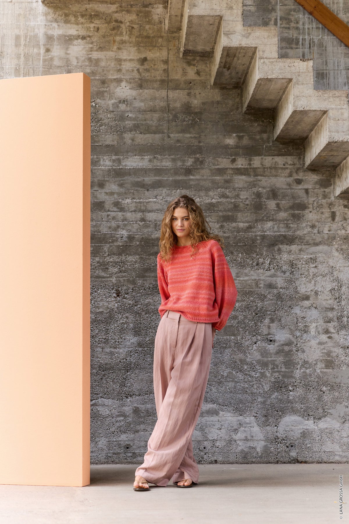 Fs lookbook lana grossa mf — gemaakt met Lana Grossa Corallo (6) - Lana Grossa Corallo 004 Roodviolet/Fuchsia/Pink