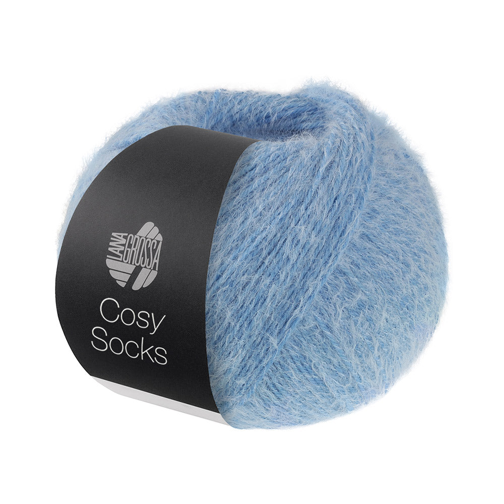 Lana Grossa Cosy Socks 0004 Lichtblauw