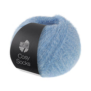 Lana Grossa Cosy Socks 0004 Lichtblauw