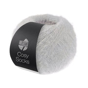 Lana Grossa Cosy Socks 0008 Lichtgrijs