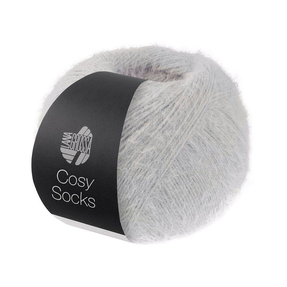 Lana Grossa Cosy Socks 0008 Lichtgrijs