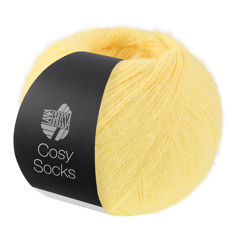 Lana Grossa Cosy Socks 0019 Geel