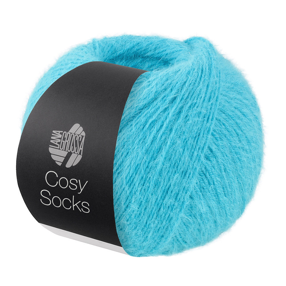 Lana Grossa Cosy Socks 0023 Turquoise