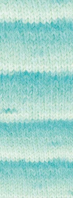 Meilenweit cosy socks soft stripes lana grossa — gemaakt met Lana Grossa Cosy Socks Soft Stripes - Lana Grossa Cosy Socks Soft Stripes 102 Jade/Licht-/Witgroen/Ruw wit