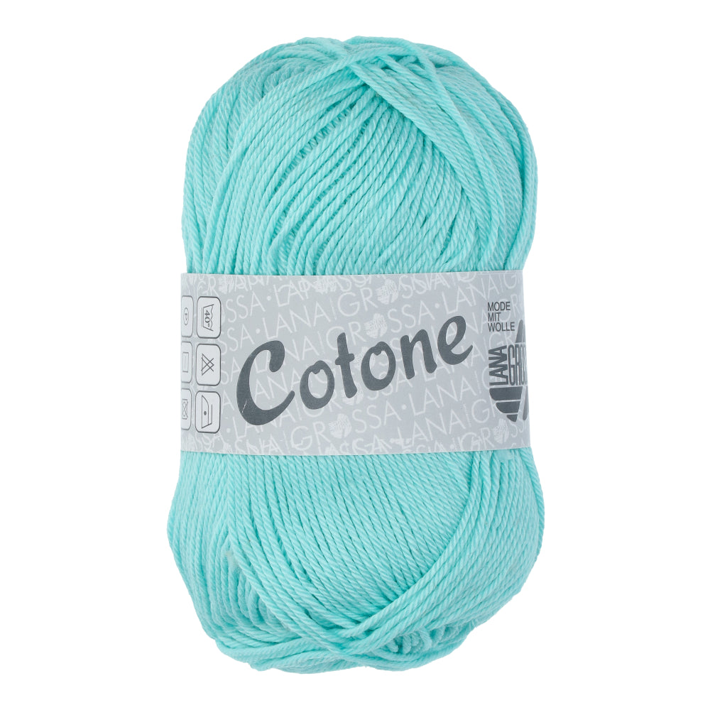 Lana Grossa Cotone 035 Licht Turquoise
