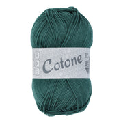 Lana Grossa Cotone 079 Blauw Groen